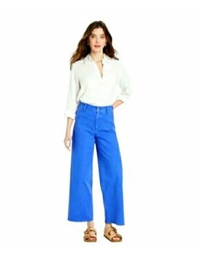 Universal Thread Wide Leg High-Rise Jeans in Bright Blue